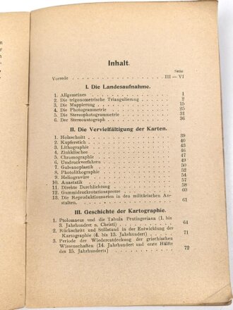 Zweiteiliges Kartenwerk datiert 1914 von Orestes Ritter von Bischoff, k.u.k. Hauptmann der Reserve