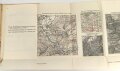 Zweiteiliges Kartenwerk datiert 1914 von Orestes Ritter von Bischoff, k.u.k. Hauptmann der Reserve