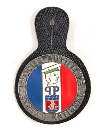 Polizei, Frankreich, Brustanhänger "Policier Auxiliaire"