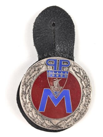 Polizei, Frankreich, Brustanhänger "M"