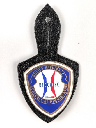 Polizei, Frankreich, Brustanhänger "DICCILEC"