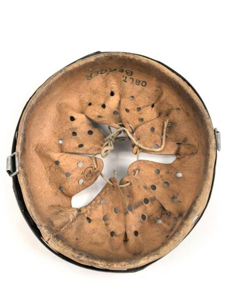 Stahlhelm Innenfutter Wehrmacht datiert 1942. Glockengrösse 66 für Kopfgrösse 59. Gebraucht, guter Zustand