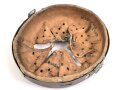 Stahlhelm Innenfutter Wehrmacht datiert 1942. Glockengrösse 66 für Kopfgrösse 59. Gebraucht, guter Zustand