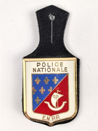 Polizei, Frankreich, Brustanhänger "E.N.P.P."