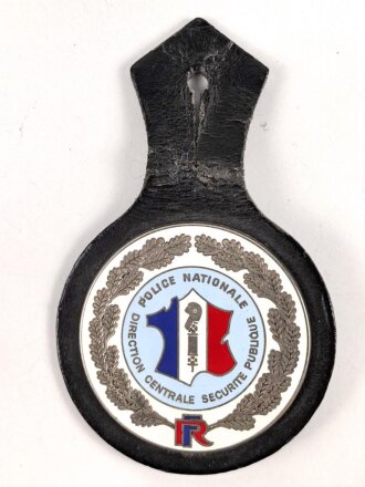 Polizei, Frankreich, Brustanhänger "Police Nationale RF"