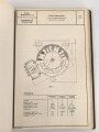 Kriegsmarine " Beschreibung und Betriebsvorschrift für die Ruderanlagen auf U Boote Typ IX D1 und IX D2" DIN A4, gedruckt 1943, guter Zustand