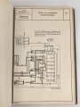 Kriegsmarine " Beschreibung und Betriebsvorschrift für die Ruderanlagen auf U Boote Typ IX D1 und IX D2" DIN A4, gedruckt 1943, guter Zustand