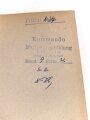 Kriegsmarine " Beschreibung und Betriebsvorschrift für die Ruderanlagen auf U Boote Typ IX D1 und IX D2" DIN A4, gedruckt 1943, guter Zustand