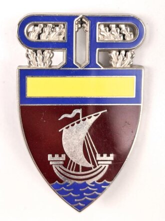 Polizei, Frankreich, Brustanhänger, Leder fehlt