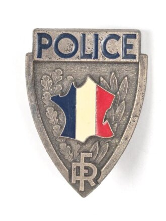 Polizei, Frankreich, Tragbares Abzeichen "Police...