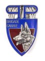 Polizei, Frankreich, Brustanhänger "Brigade Canine", Leder fehlt
