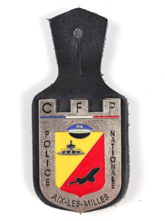 Polizei, Frankreich, Brustanhänger "CFP...