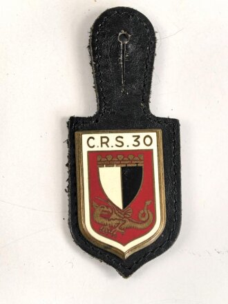 Polizei, Frankreich, Brustanhänger "C.R.S....