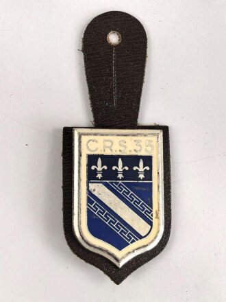 Polizei, Frankreich, Brustanhänger "C.R.S....