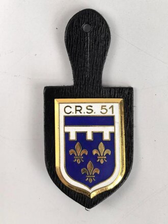 Polizei, Frankreich, Brustanhänger "C.R.S....