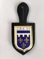 Polizei, Frankreich, Brustanhänger "C.R.S. 51"