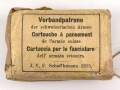 Schweiz " Verbandpatrone" der schweizerischen Armee, ungeöffnet, datiert 1915