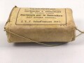 Schweiz " Verbandpatrone" der schweizerischen Armee, ungeöffnet, datiert 1915