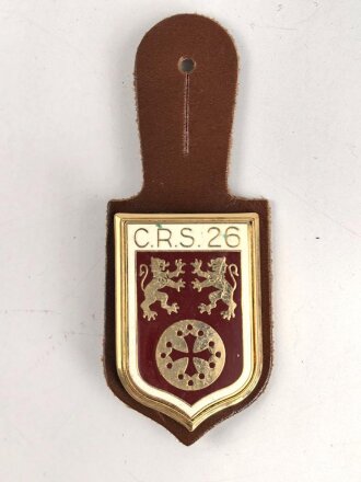 Polizei, Frankreich, Brustanhänger "C.R.S....