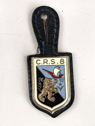 Polizei, Frankreich, Brustanhänger "C.R.S. 8"