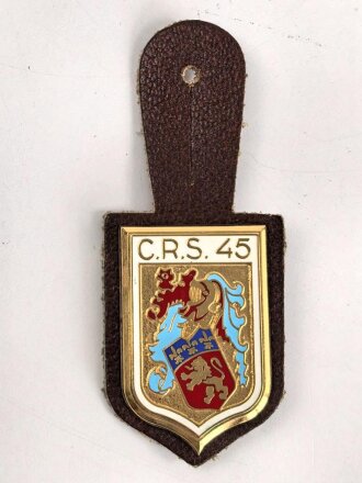 Polizei, Frankreich, Brustanhänger "C.R.S....