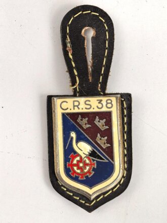 Polizei, Frankreich, Brustanhänger "C.R.S....