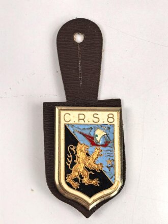 Polizei, Frankreich, Brustanhänger "C.R.S. 8"