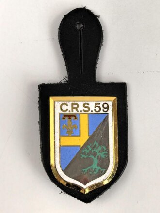 Polizei, Frankreich, Brustanhänger "C.R.S....