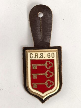 Polizei, Frankreich, Brustanhänger "C.R.S....