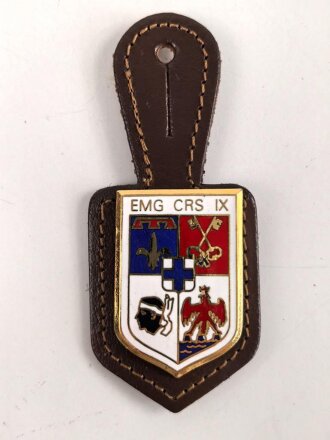 Polizei, Frankreich, Brustanhänger "EMG CRS...