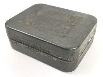 Wehrmacht, Transportbehälter für 30 Stück Ueb-Ladungen 30. Maße 12 x 15 x 5cm