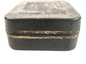 Wehrmacht, Transportbehälter für 30 Stück Ueb-Ladungen 30. Maße 12 x 15 x 5cm