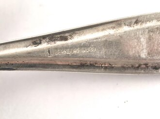 Österreich k.u.k.,Konvolut 19 Teile versilbertes "Berndorf" Besteck, jeweils mit Doppeladler