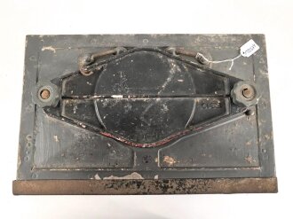 Luftwaffe, Peilempfänger EP.2a von Telefunken. Ln 26588. Originallack, beinahe Nummerngleicher Deckel. Optisch einwandfrei, Funktion nicht geprüft