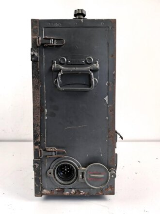 Luftwaffe, Peilempfänger EP.2a von Telefunken. Ln 26588. Originallack, beinahe Nummerngleicher Deckel. Optisch einwandfrei, Funktion nicht geprüft