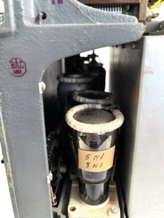 Luftwaffe, Peilempfänger EP.2a von Telefunken. Ln 26588. Originallack, beinahe Nummerngleicher Deckel. Optisch einwandfrei, Funktion nicht geprüft