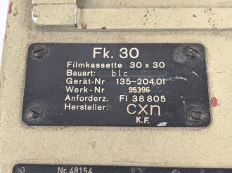 Luftwaffe, Filmkassette Fk.30 zum Reihenbildner für...