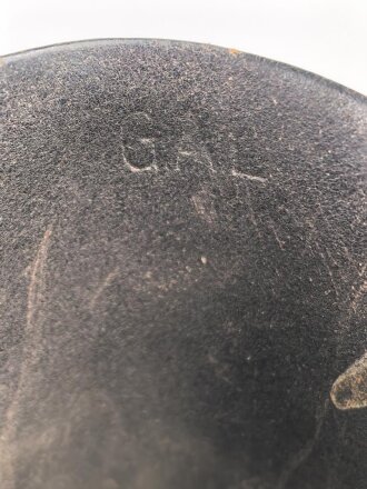 Paar Stiefel für Mannschaften , vermutlich Reichsarbeitsdienst oder ähnliches. Ungereinigt, Sohlenlänge 29,5cm