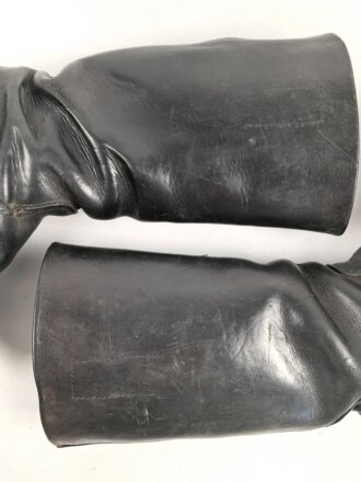 Paar Stiefel für Mannschaften , vermutlich Reichsarbeitsdienst oder ähnliches. Ungereinigt, Sohlenlänge 29,5cm