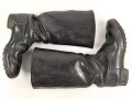 Paar Stiefel für Mannschaften , vermutlich Reichsarbeitsdienst oder ähnliches. Ungereinigt, Sohlenlänge 29,5cm
