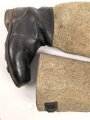 Paar Filz/ Leder Stiefel für Mannschaften der Wehrmacht. Getragenes Paar, ungereinigt, mottig, Sohlenlänge 29,5m