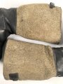Paar Filz/ Leder Stiefel für Mannschaften der Wehrmacht. Getragenes Paar, ungereinigt, mottig, Sohlenlänge 29,5m