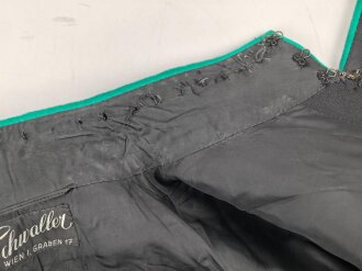 Österreich, schwarzer Mantel eines Uniformschneiders aus Wien in gutem Zustand