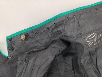 Österreich, schwarzer Mantel eines Uniformschneiders aus Wien in gutem Zustand