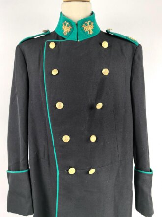Österreich, schwarzer Mantel eines Uniformschneiders aus Wien in gutem Zustand