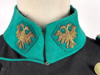 Österreich, schwarzer Mantel eines Uniformschneiders aus Wien in gutem Zustand