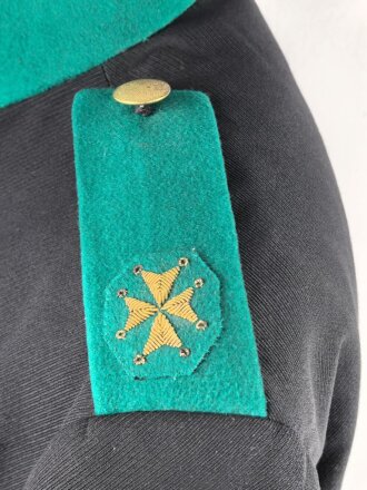 Österreich, schwarzer Mantel eines Uniformschneiders aus Wien in gutem Zustand