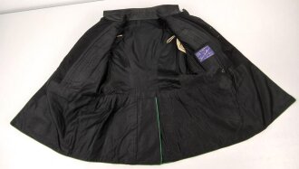 Österreich, schwarze Uniformjacke in gutem Zustand, Schneideretikett aus Wels.