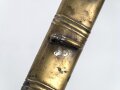 Österreich k.u.k., Scheide für einen Säbel für Beamte. Namenszug FJ1 für Franz Joseph I. Gebraucht, Gesamtlänge 80cm