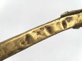 Österreich k.u.k., Scheide für einen Säbel für Beamte. Namenszug FJ1 für Franz Joseph I. Gebraucht, Gesamtlänge 80cm